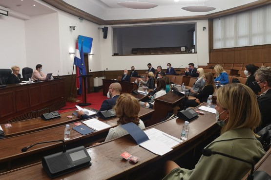 Članovi Kolegija Sekretarijata i službenici PSBiH boravili u studijskoj posjeti Hrvatskom saboru